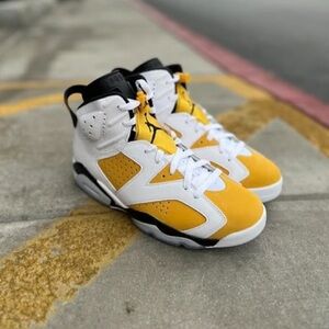 Size 12.5 - Air Jordan 6 Retro Yellow Ochre